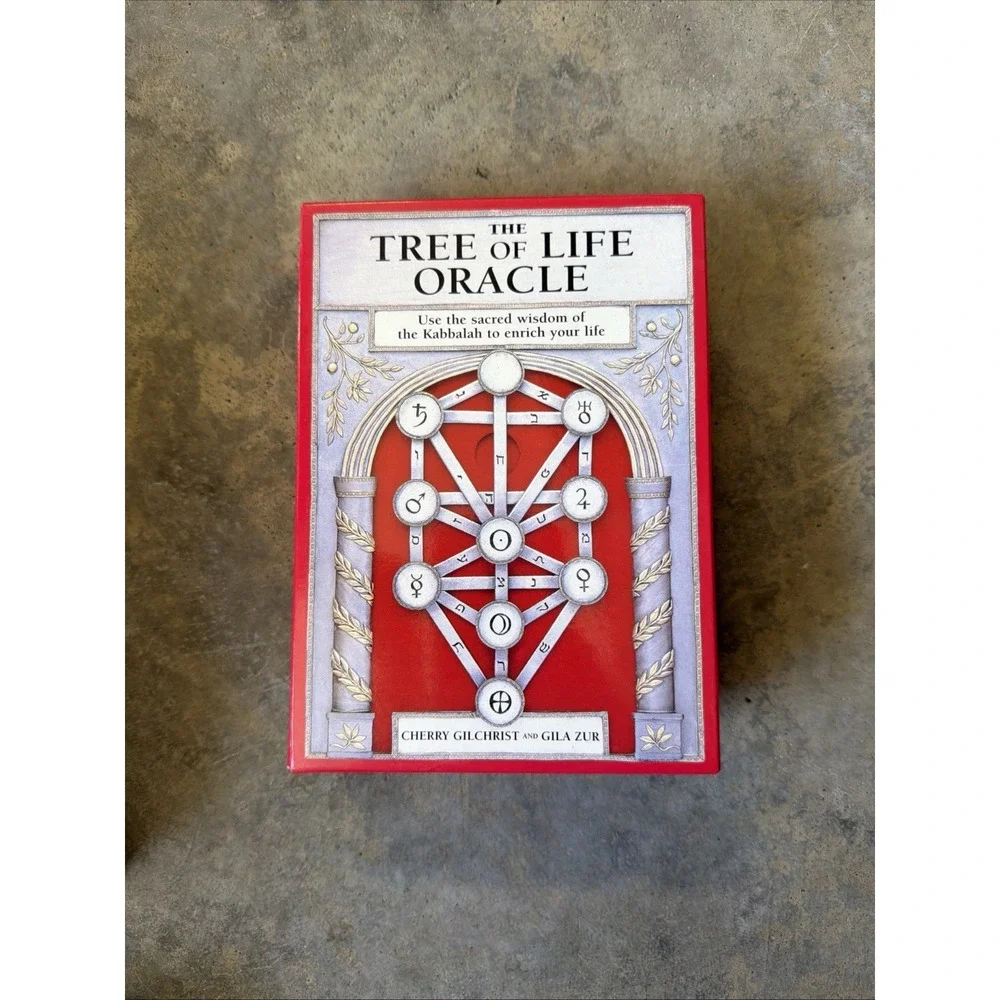 The Tree of Life ☮️ Oracle Cards Set / Cherry Gilchrist & Gila Zur / Kabbalah